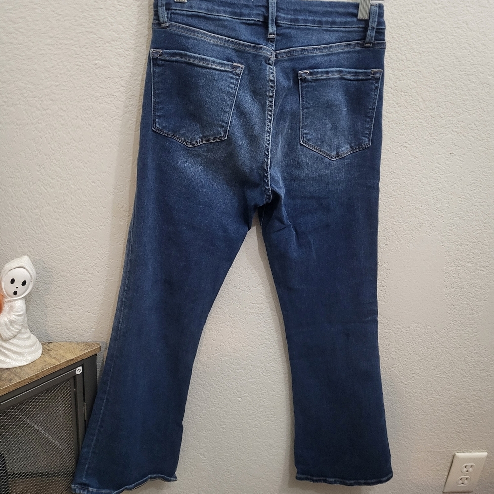 Frame High Rise Crop Mini Boot - Picture 4 of 4